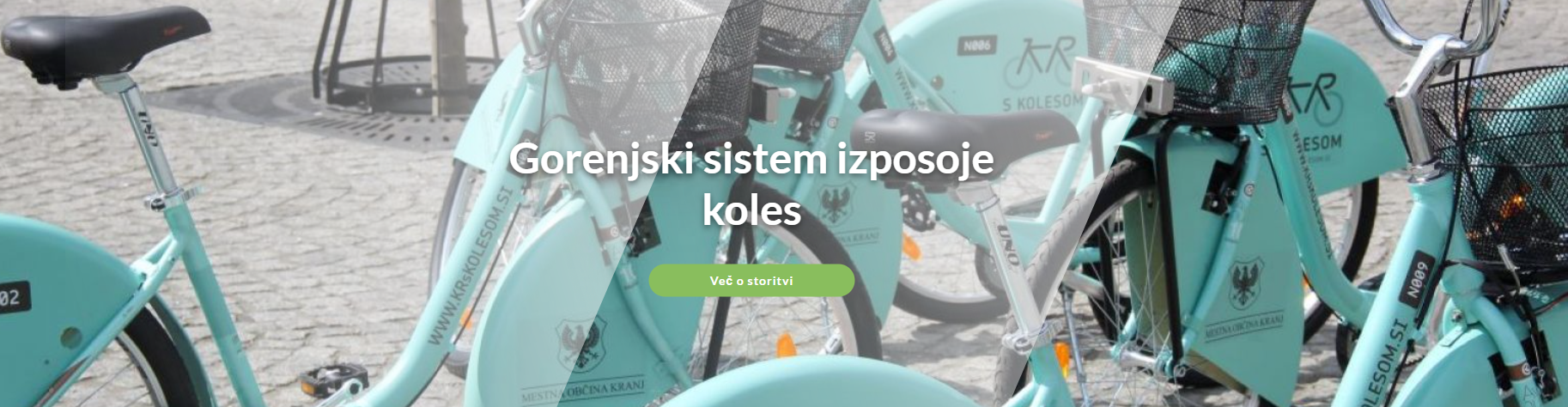 Simbolna fotografija koles mreže Gorenjska.bike